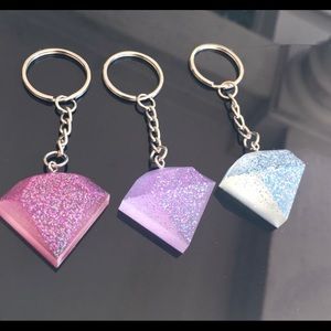 Diamond keychains